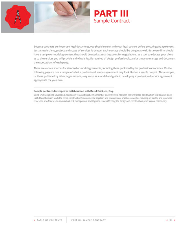 Photo of the Sample Professional Services Contract